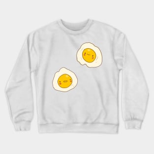 Sunnyside eggs illustration Crewneck Sweatshirt